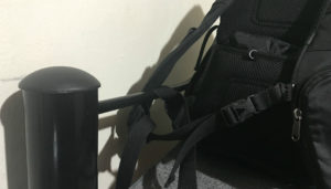 Using the belt clips to secure your bag to a hostel bed or bus/train rack will obviously not stop somebody from taking your bag. But it will make it less convinient. 