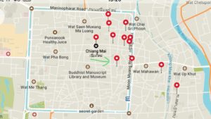 Map Chiang Mai